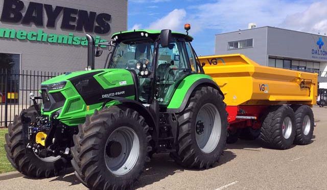 Deutz-Fahr Agrotron 6175 RC-shift met VGM ZK18-2 Kipper